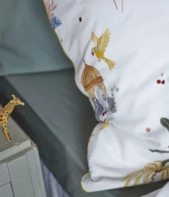 Taie d'oreiller enfant Jungle enchantée