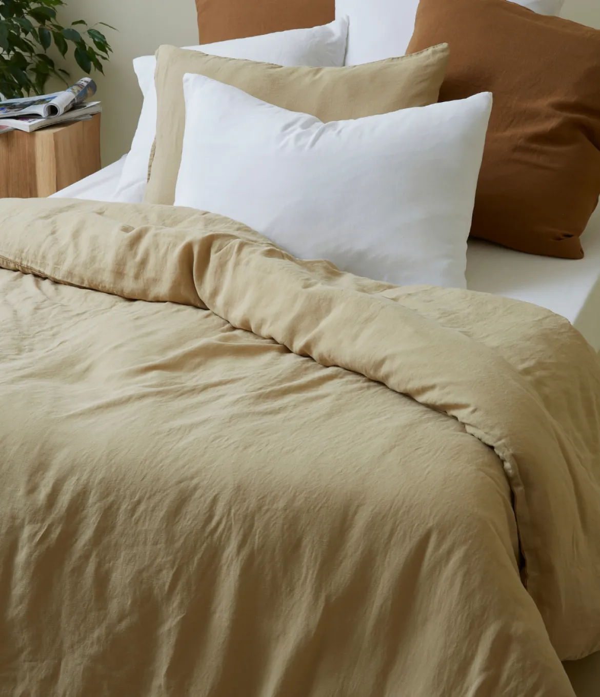 Taie d'oreiller Moka Lin Tencel™