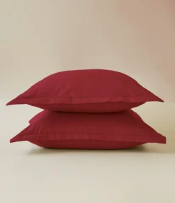 Taie percale Griotte