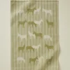 Torchon jacquard RDV au pré vert