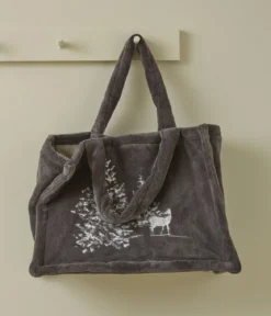 Tote bag brodé Trésor des forêts