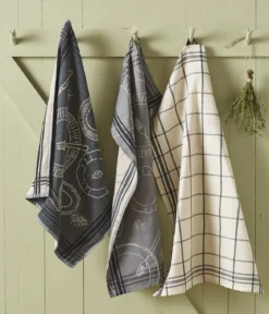 Trio A table gris