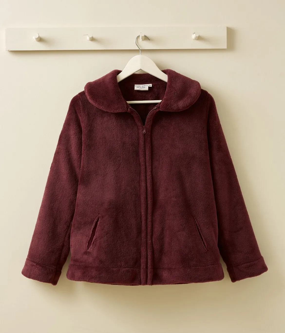 Veste polaire femme Aubergine