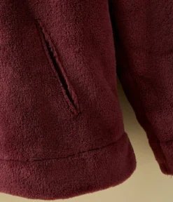 Veste polaire femme Aubergine