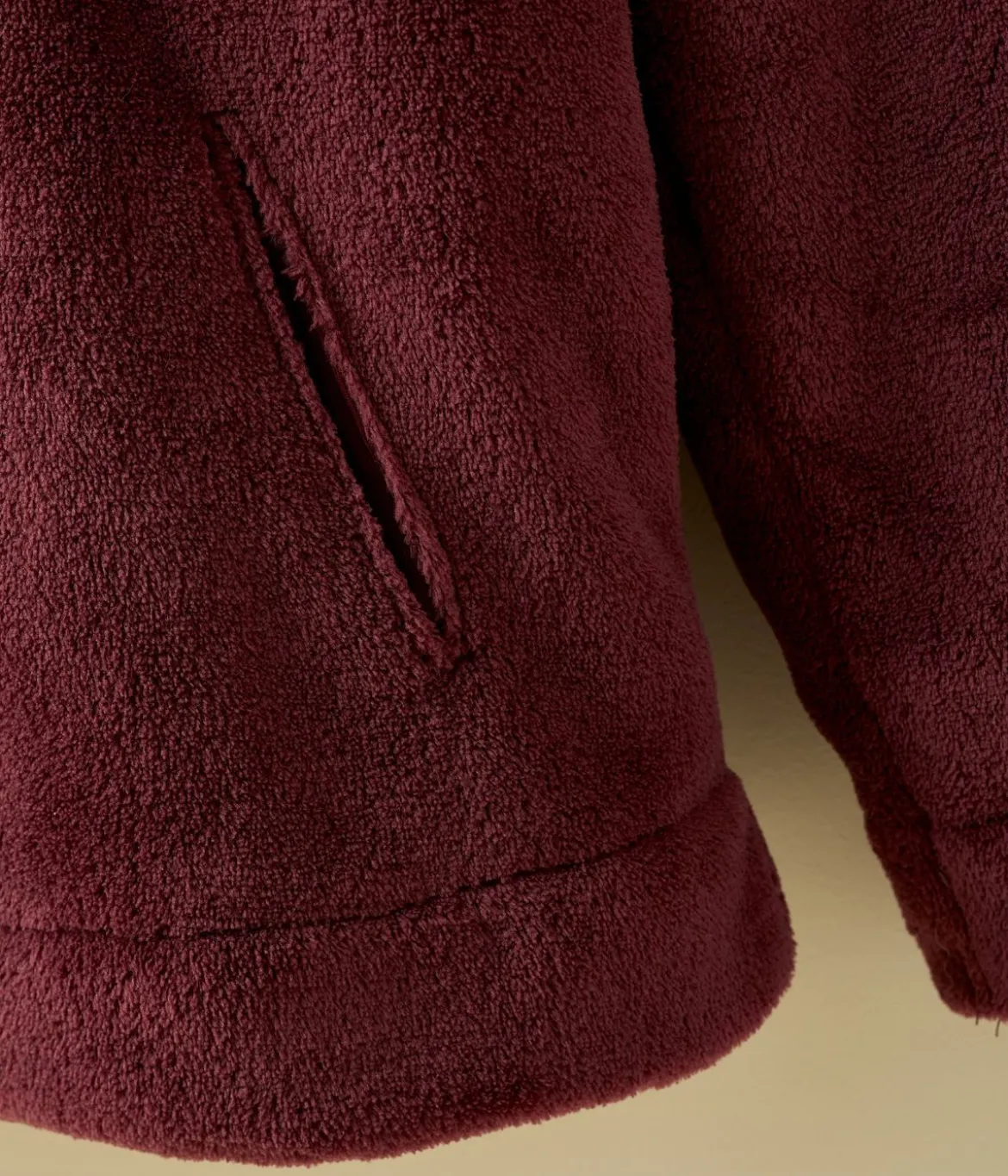 Veste polaire femme Aubergine