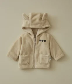 Veste polaire Petit coeur